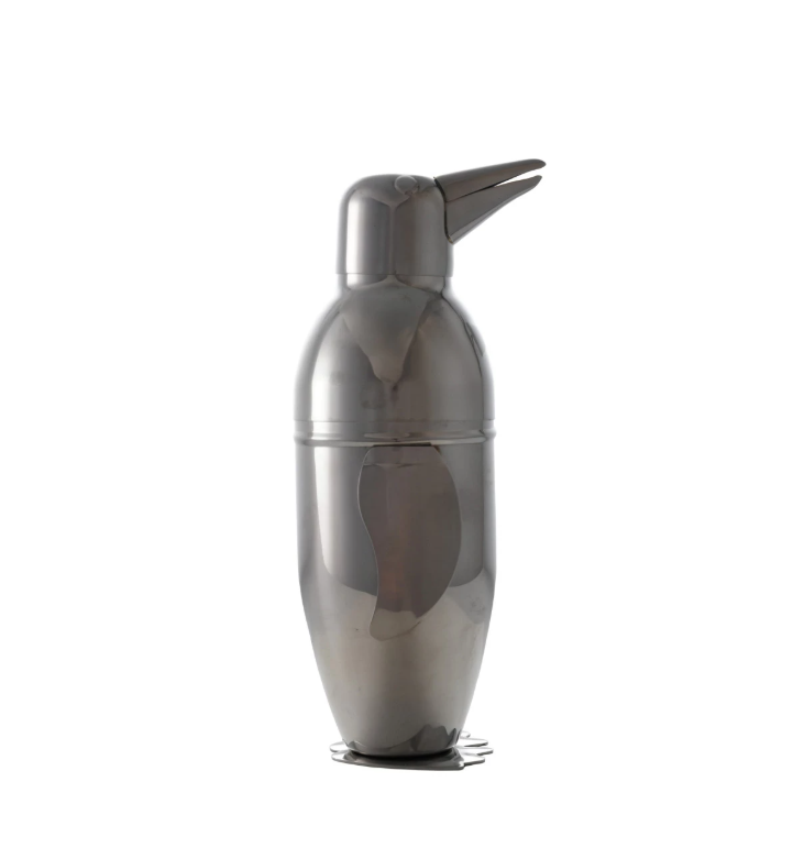 Stainless Steel Penguin Shaped Cocktail Shaker