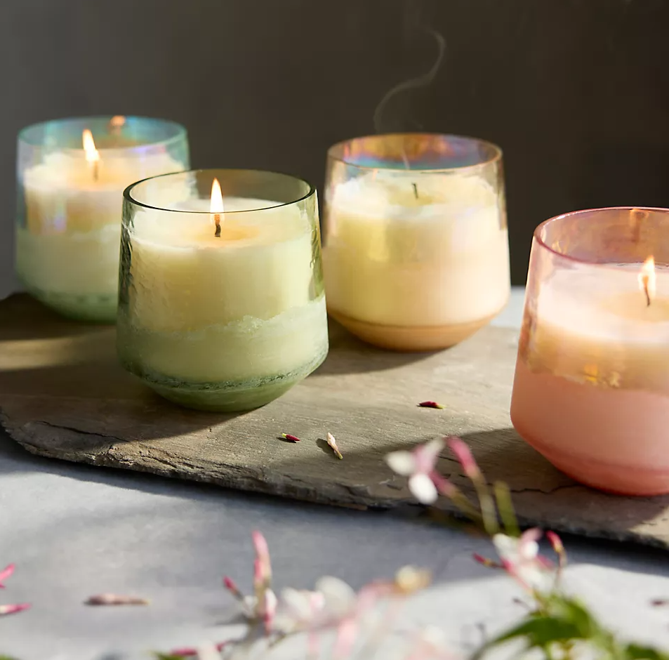 Blackberry Absinthe Baltic Glass Candle