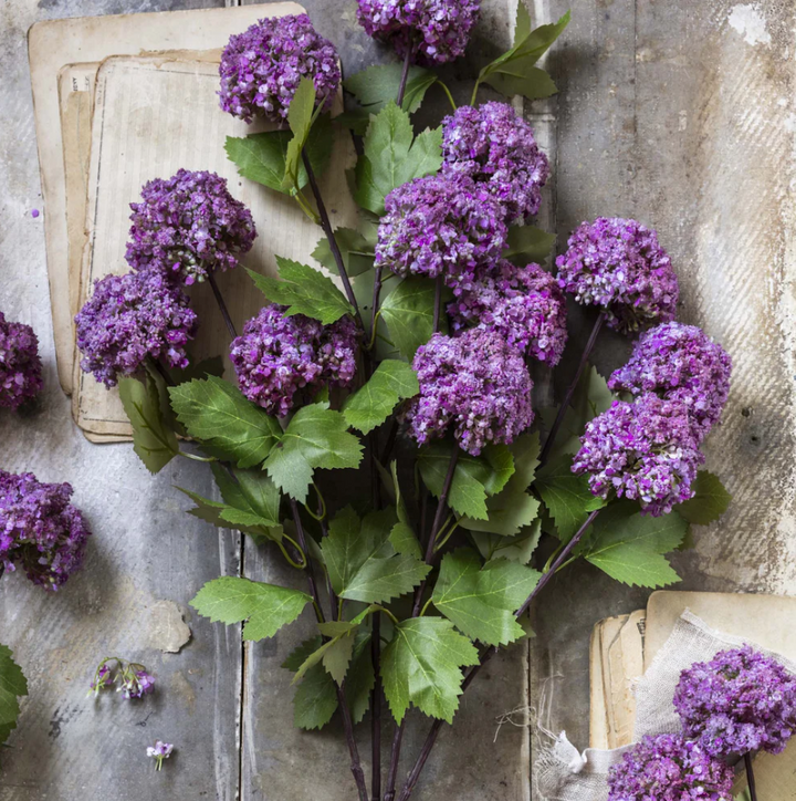 Artificial Guelder Rose, Mauve