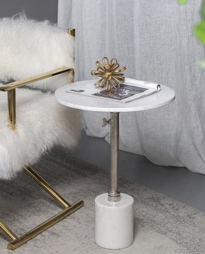 Gold Spherical Flower Statuary - 13 Hub Lane   |  