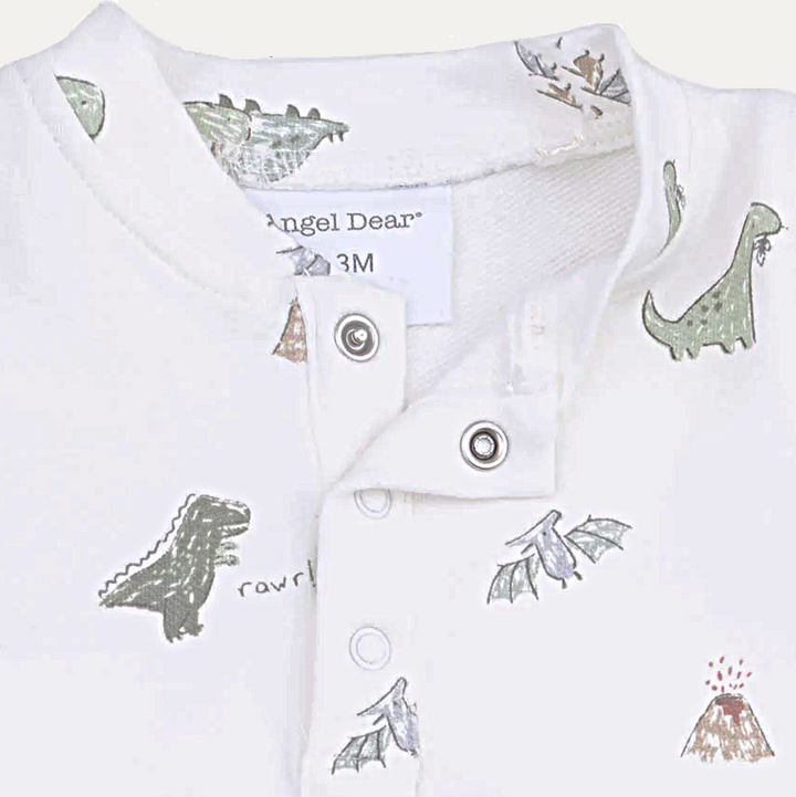 Dinos French Terry Uni Romper