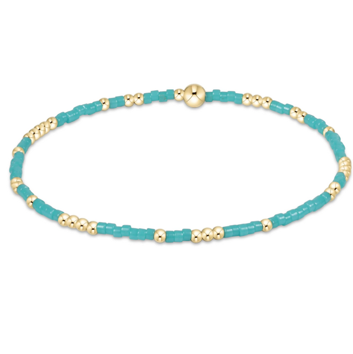 enewton Hope Unwritten Bracelet - Turquoise - 13 Hub Lane   |  Beaded Bracelets