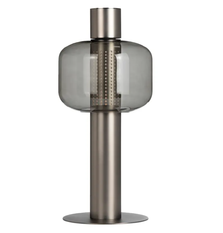 Elon Column Table Lamp, Modern Bronze - 13 Hub Lane   |  