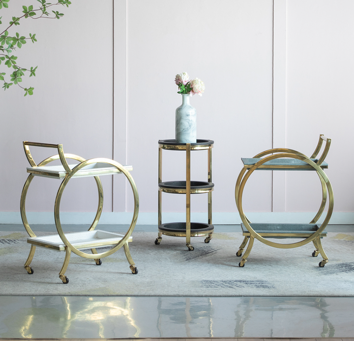 Quentin Bar Cart - 13 Hub Lane   |  Bar Carts