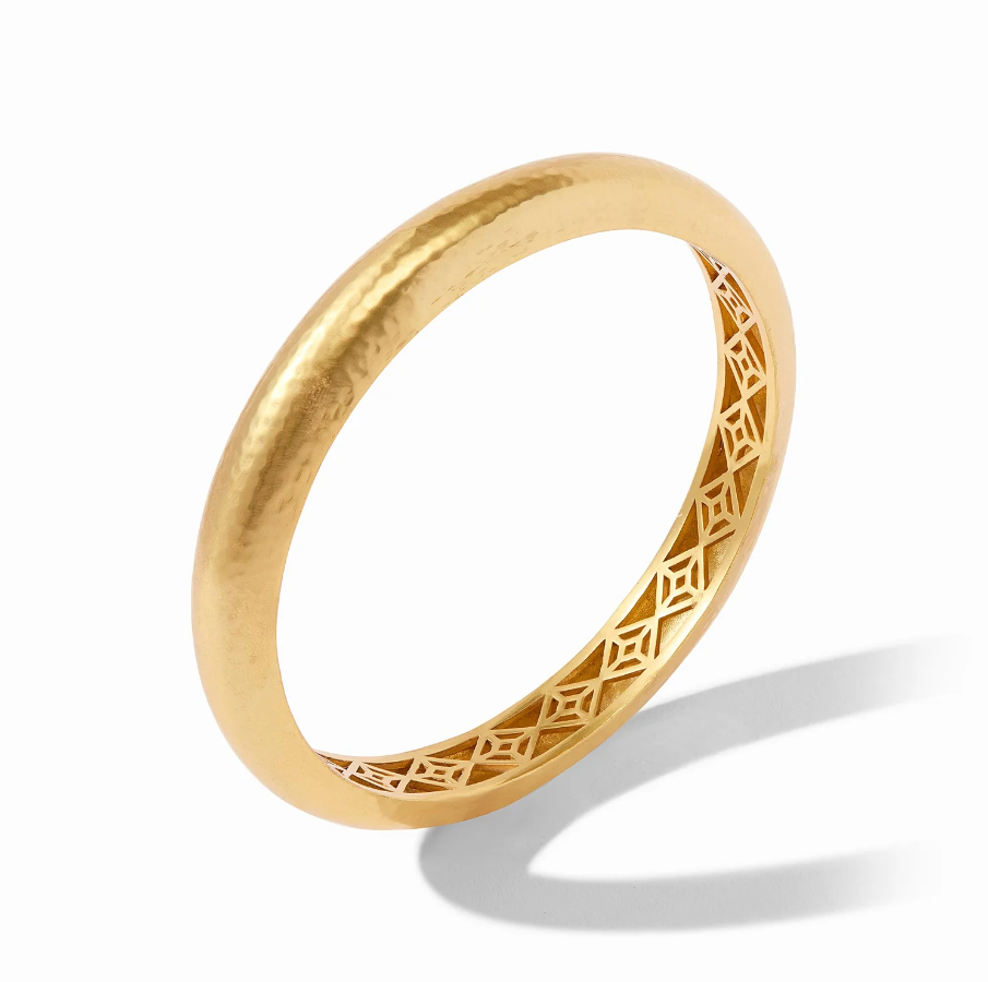 Julie Vos Havana Gold Statement Bangle