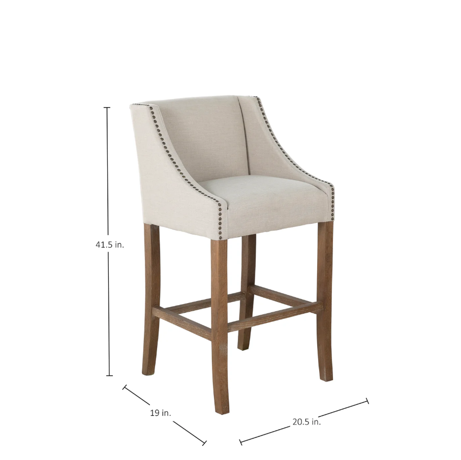 Winston Bar Stool - 13 Hub Lane   |  Bar Stools