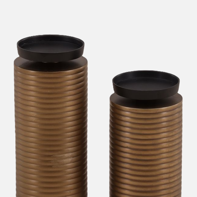 Kaolin Candle Holder