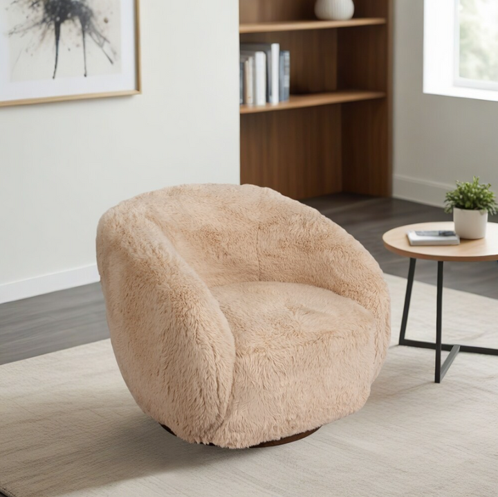 Roundback Swivel Chair