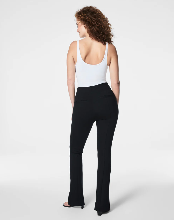 SPANXsmooth™ PerfectFit Ponte Micro Flare Pant, Classic Black