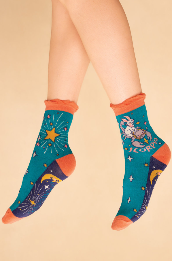 Scorpio Zodiac Socks