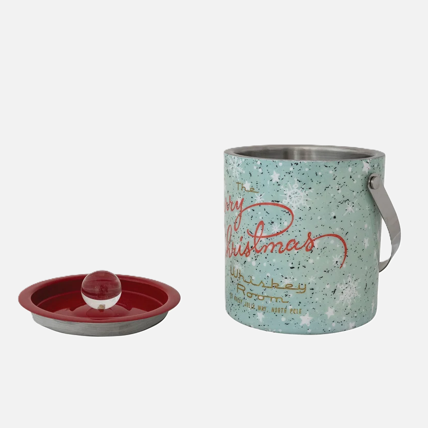 'Merry Christmas' Whiskey Room Ice Bucket