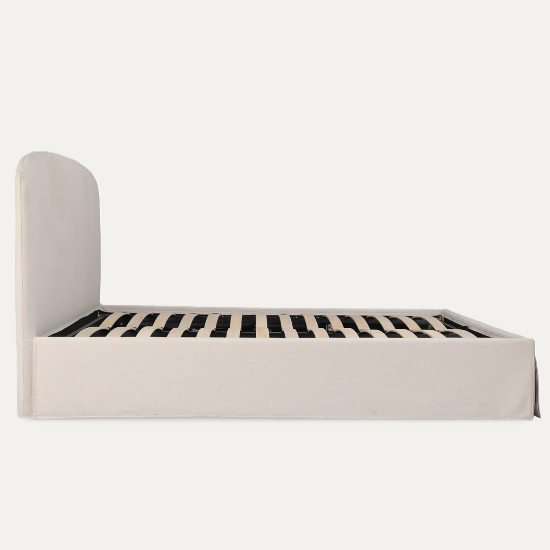 Joan Storage Bed, Cream