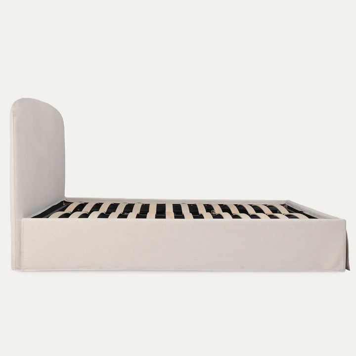Joan Storage Bed, Cream