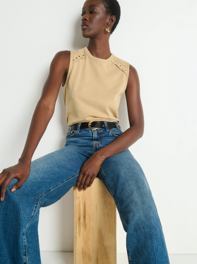 Nation LTD Davina Tank, Toffee - 13 Hub Lane   |  
