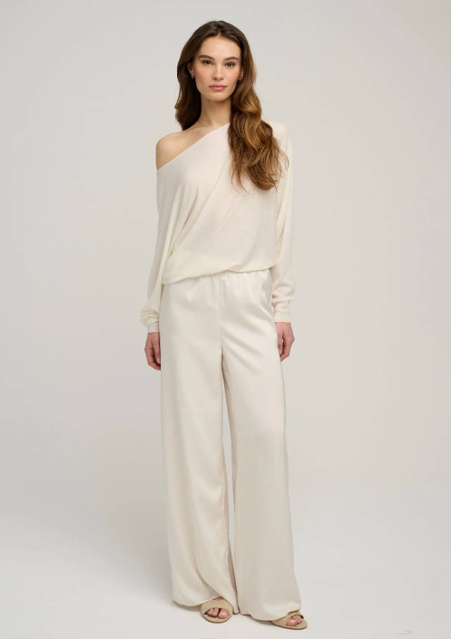 The Everything Wide Leg Pants, Ivory