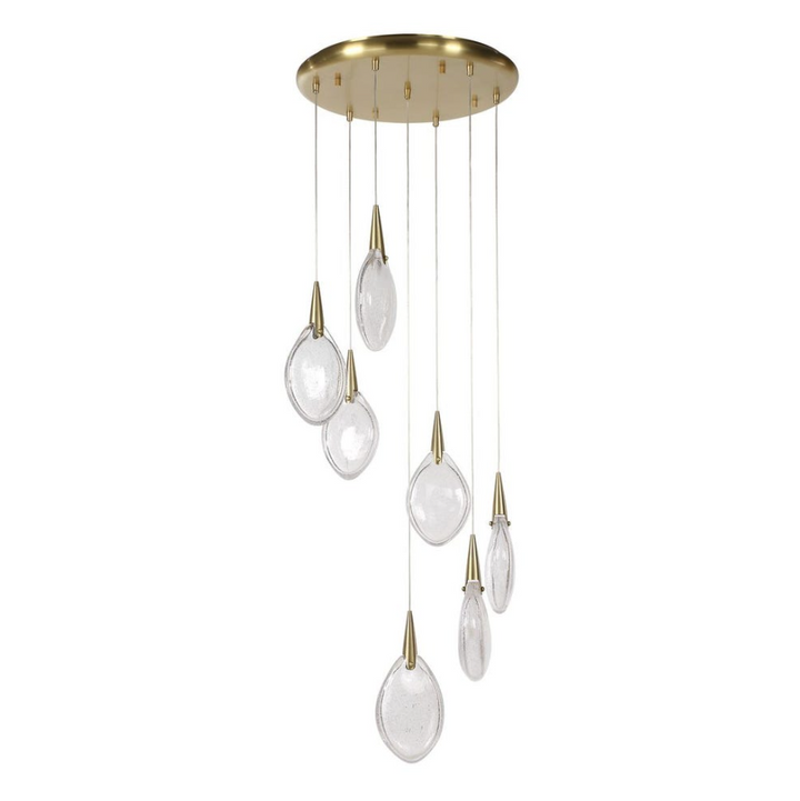 Deluge 7-Light LED Round Pendant