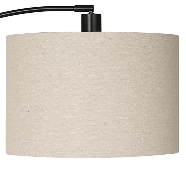 Curved Arc Floor Lamp, Black