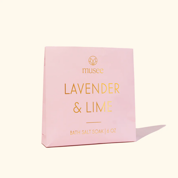 Lavender & Lime Mini Bath Salt Soak - 13 Hub Lane   |  