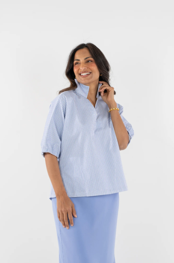 Poppy Top - Grapemist Stripe - 13 Hub Lane   |  