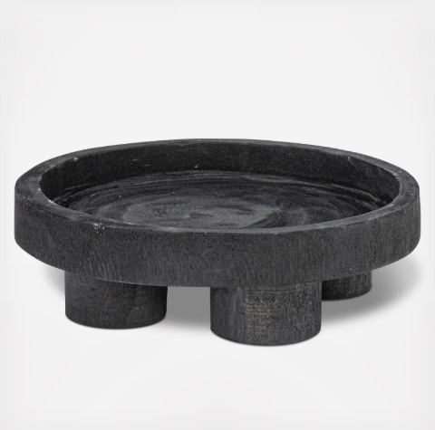 Paulownia Wooden Pedestal Tray