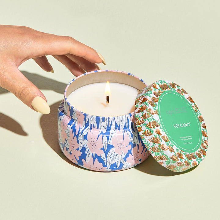 Volcano Pattern Play Travel Tin - 13 Hub Lane   |  Volcano