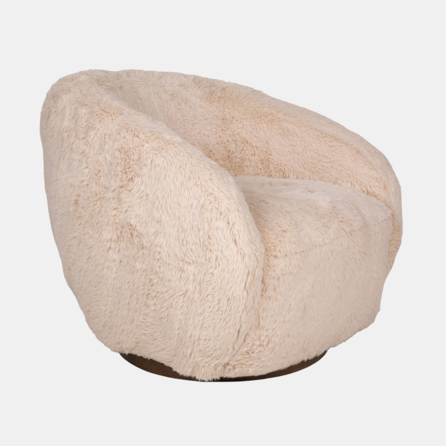 Roundback Swivel Chair
