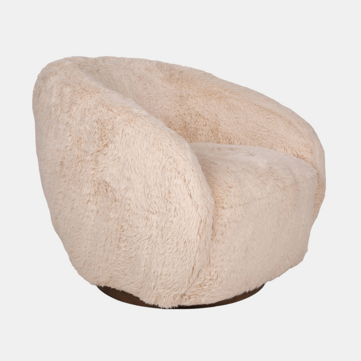 Roundback Swivel Chair
