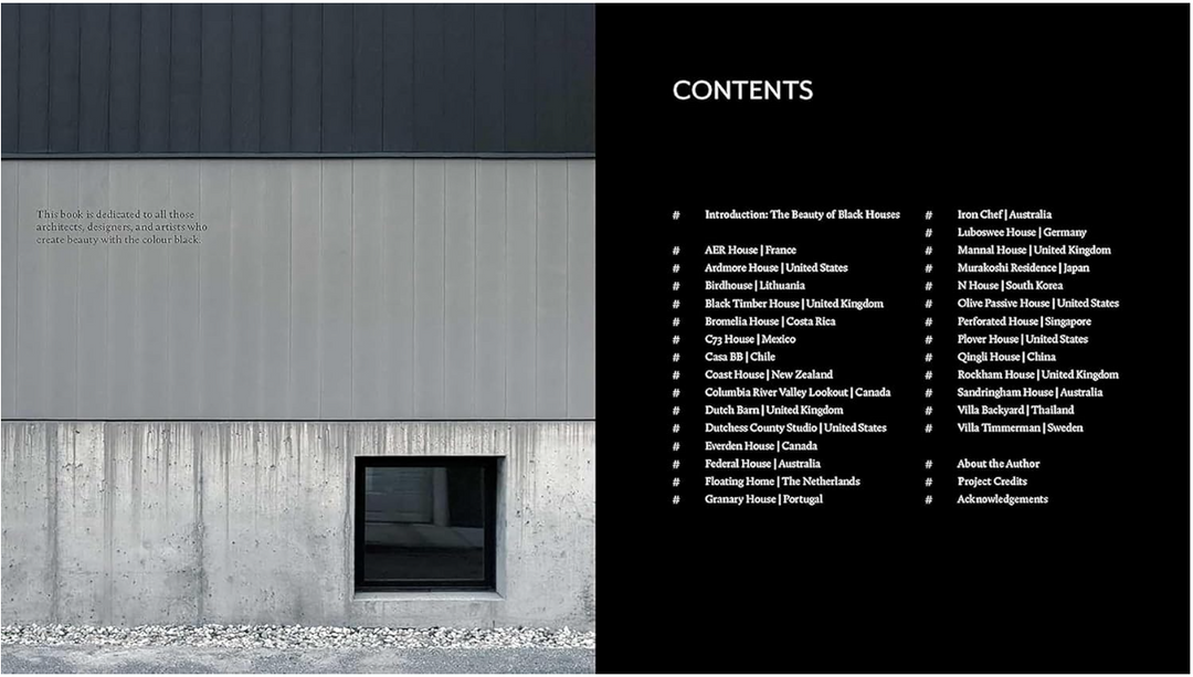 Modern Houses in Black