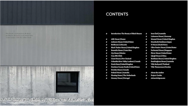 Modern Houses in Black