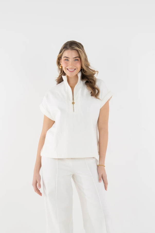 Poppy Pullover - Gardenia Denim - 13 Hub Lane   |  