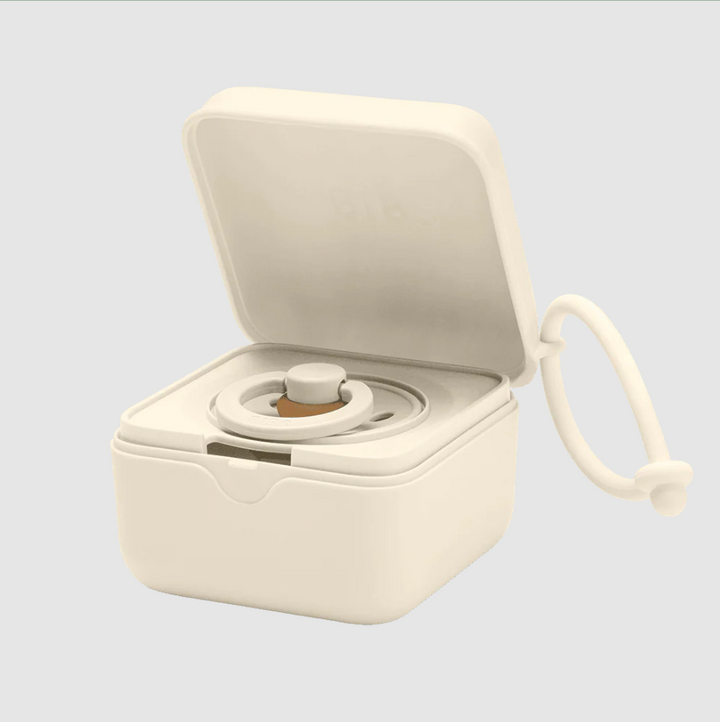 BIBS x LIBERTY Pacifier Box Chloe Meadow, Ivory