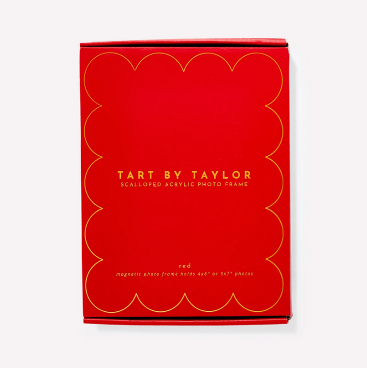 Acrylic Frame, Red - 13 Hub Lane   |  Acrylic Frames