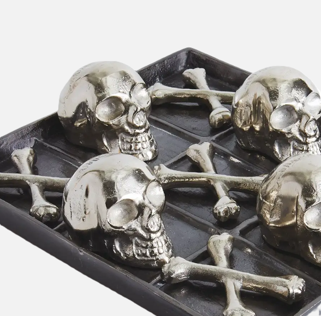 Skull & Bones Tic-Tac-Toe - 13 Hub Lane   |  Tic-Tac-Toe Boards