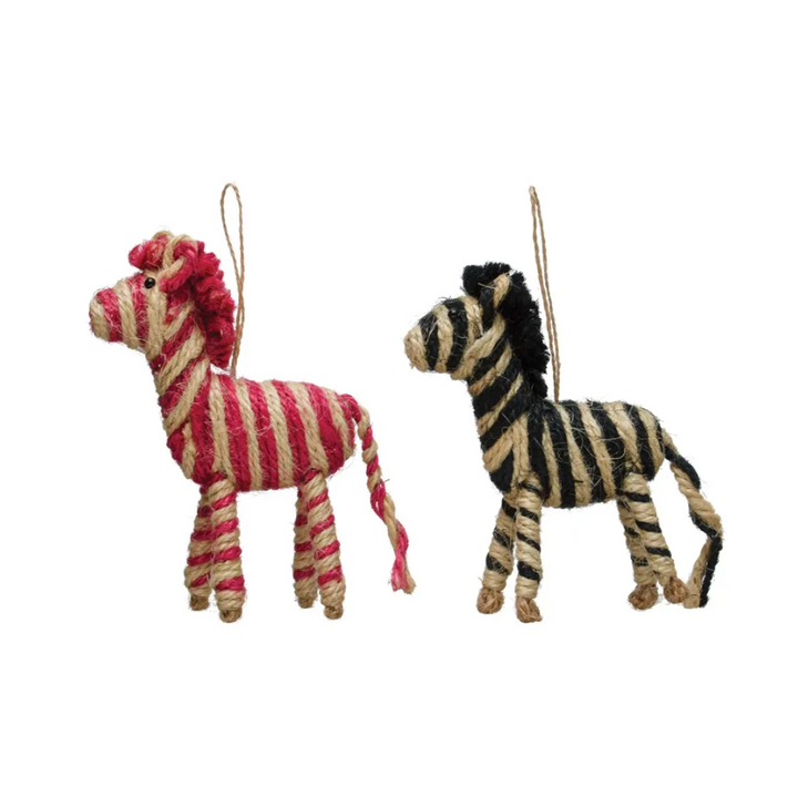 Handmade Jute Zebra