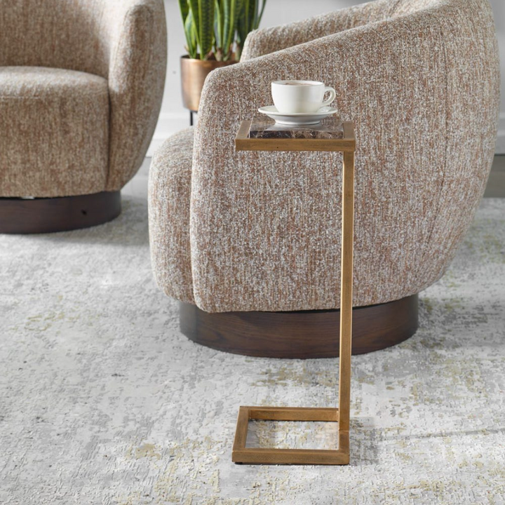 Emperador Accent Table - 13 Hub Lane   |  