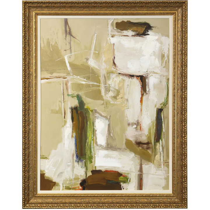 Ochre Framed Art