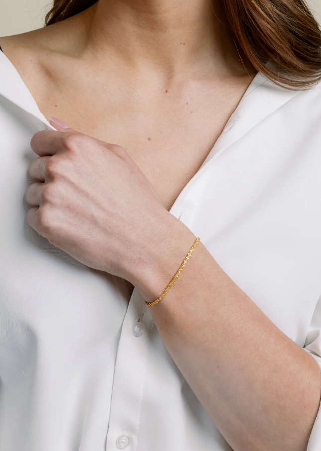 Twisted Bracelet - 13 Hub Lane   |  Chain Bracelets