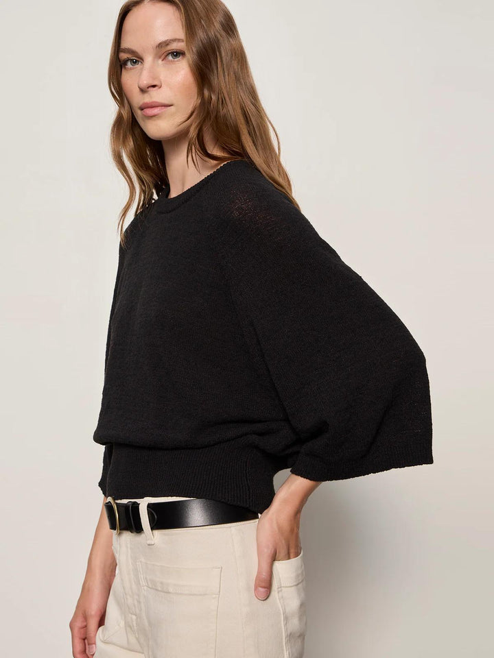 About Us Relaxed Pullover, Black