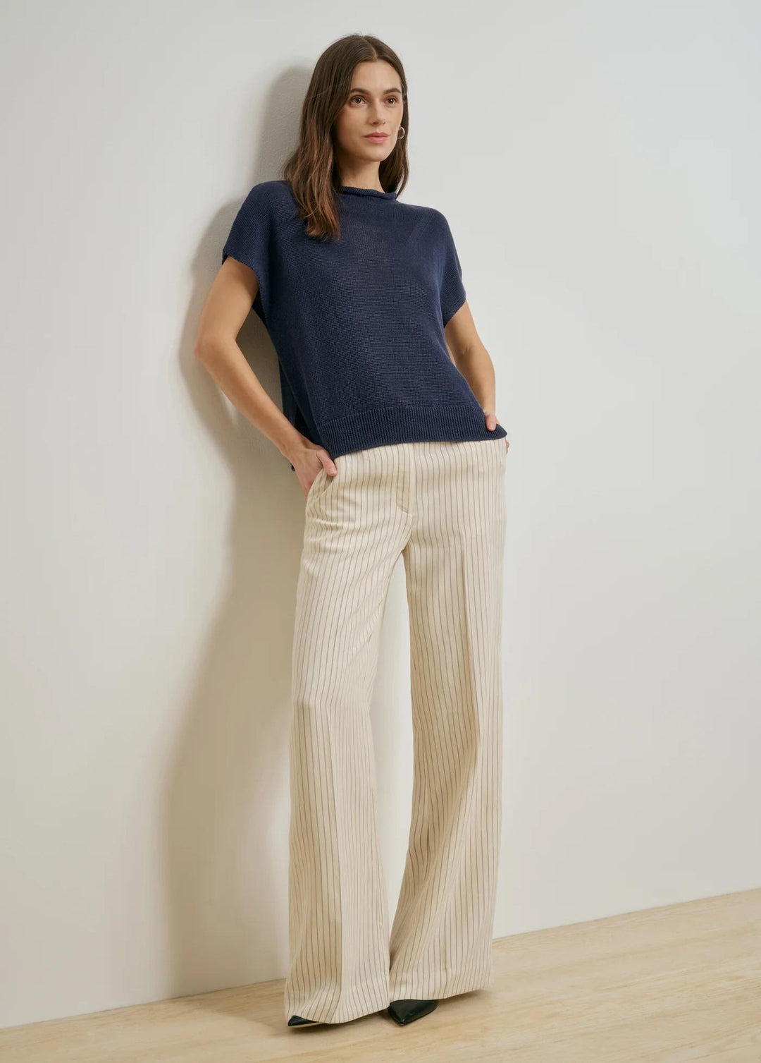 Favorite Daughter The Stevie Sweater, Navy
