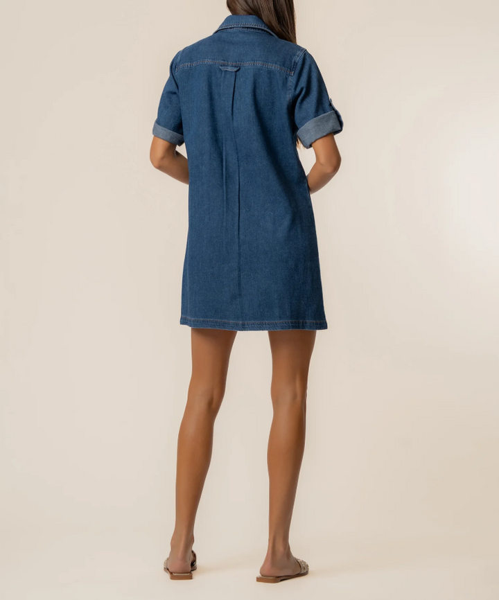 Kut from the Kloth Eliza Denim Dress, Capturing - 13 Hub Lane   |  