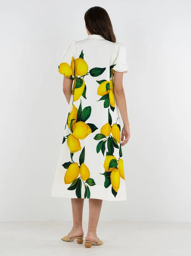 Hampton Dress - Limone
