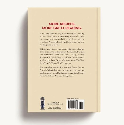 The New York Times Essential Book of Cocktails (Second Edition) - 13 Hub Lane   |  
