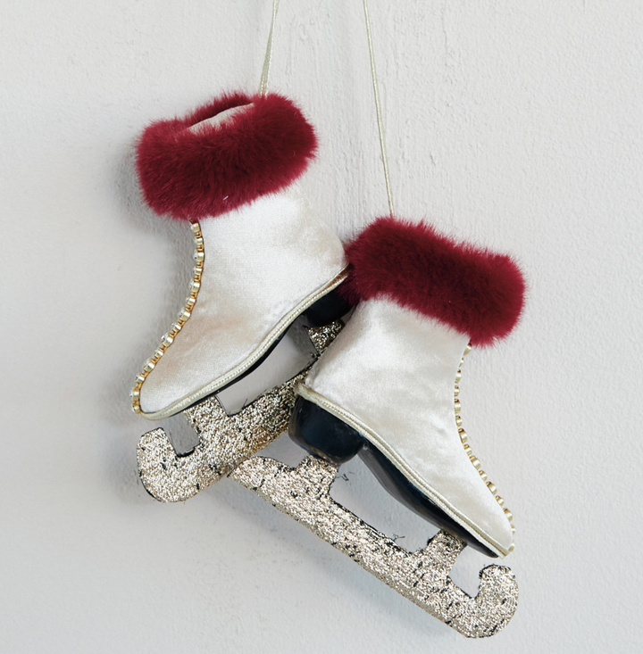 Jewels & Glitter Ice Skates Ornament