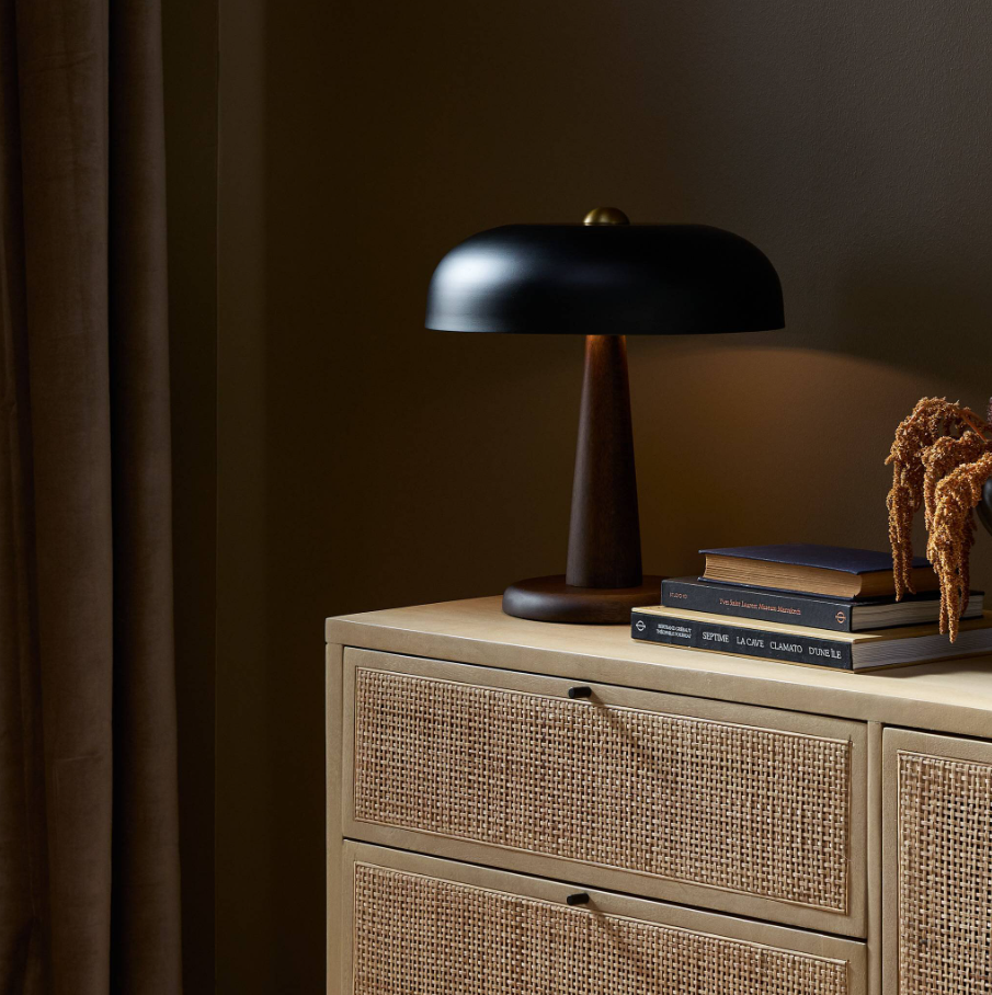 Tennon Table Lamp, Russet Mango