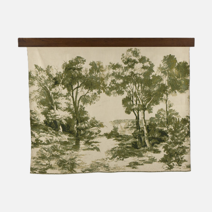 Toile Tapestry, Moss - 13 Hub Lane   |  Tapestries