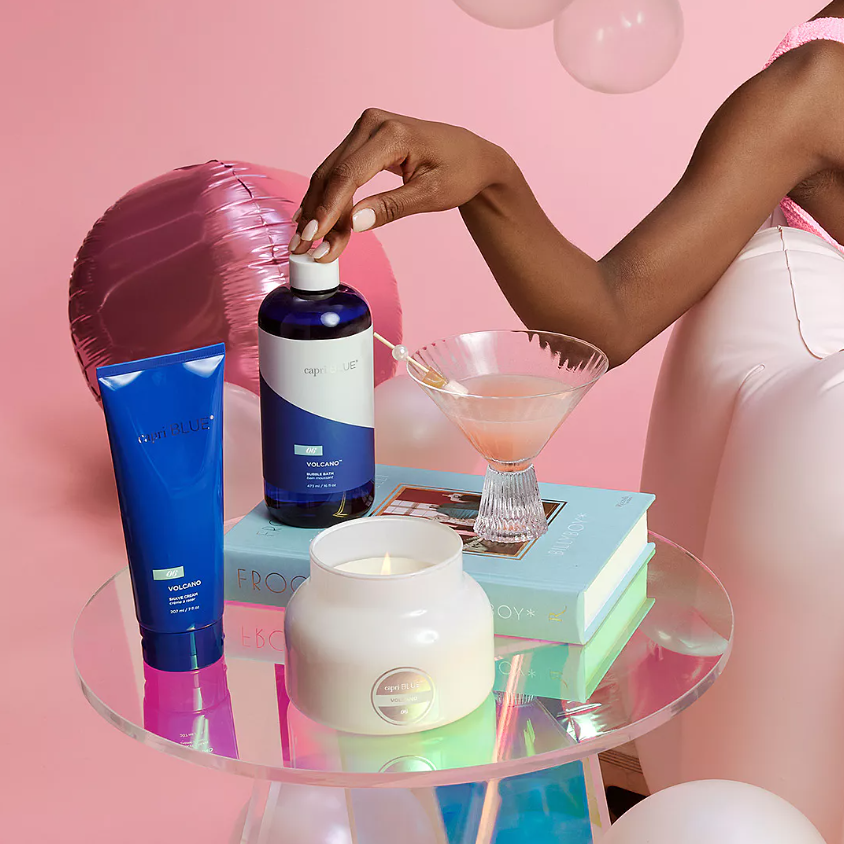 Volcano White Signature Jar - 13 Hub Lane   |  Volcano