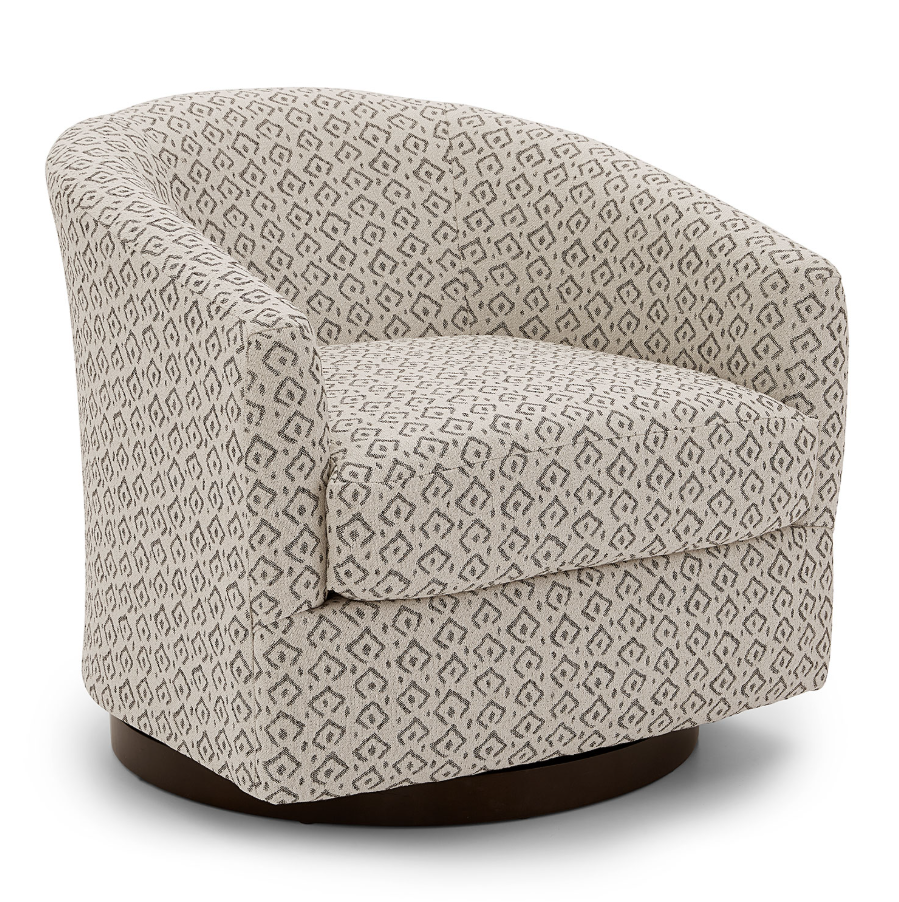 Ennely Swivel Barrel Chair