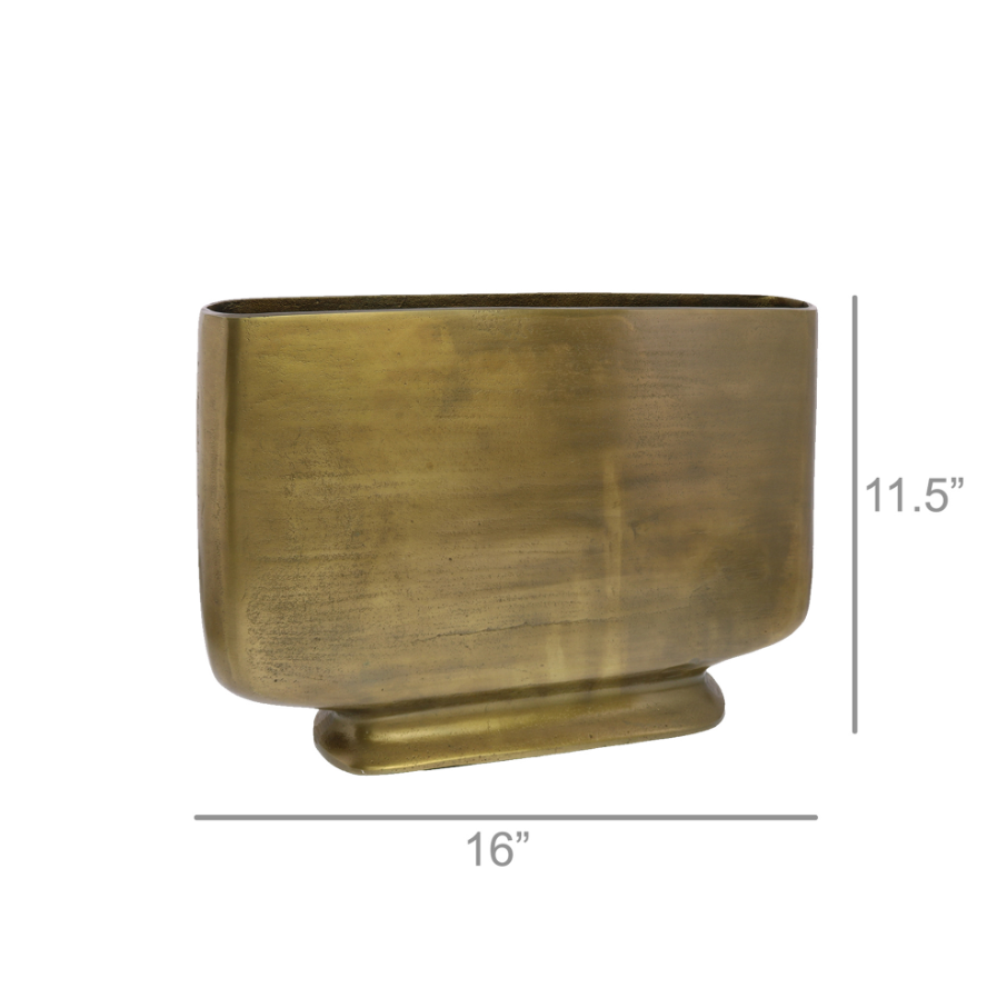 Cecilia Brass Vase - 13 Hub Lane   |  