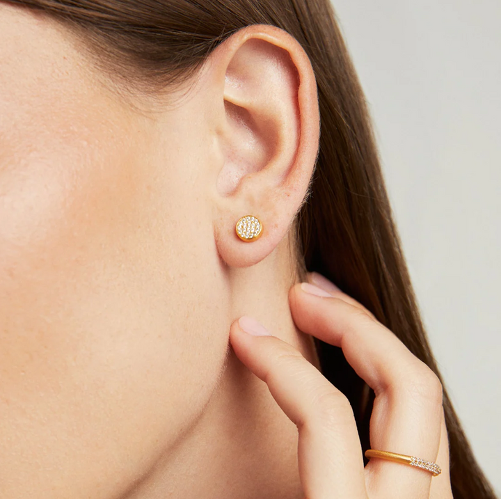 Signature Pave Knockout Studs