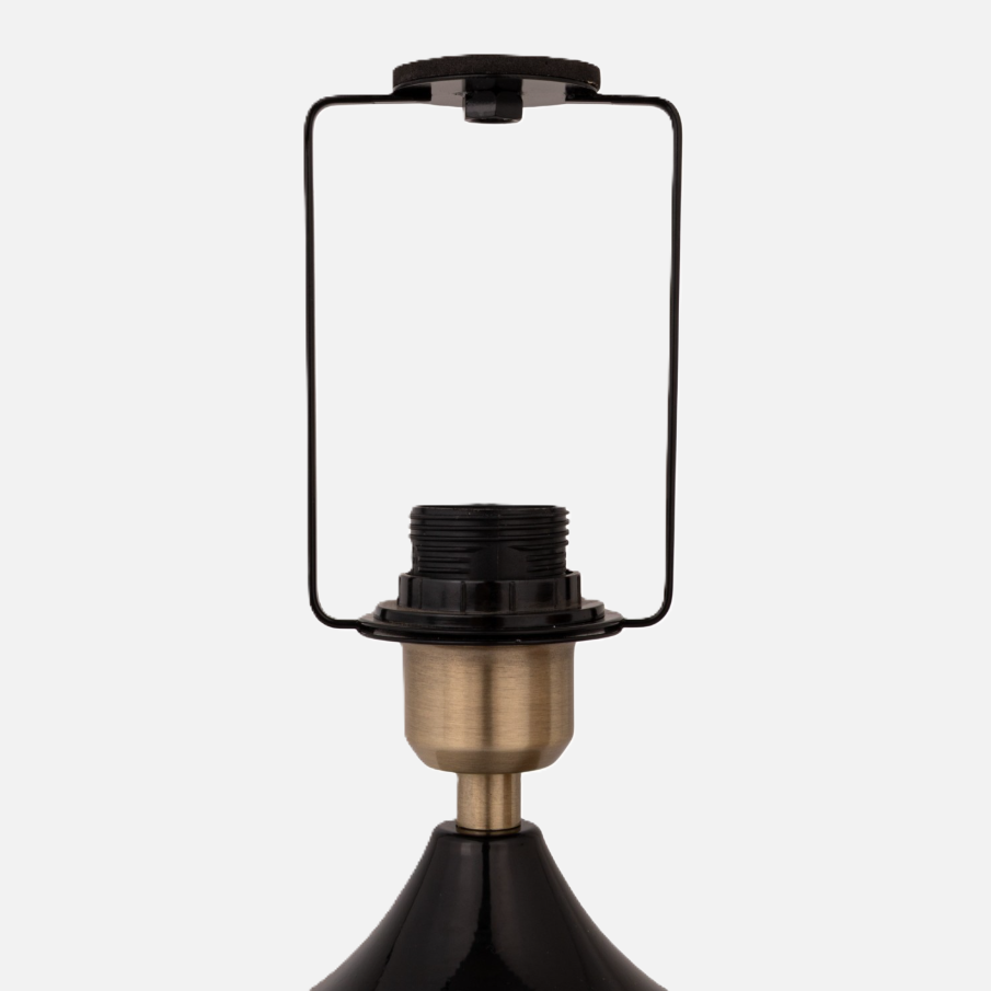 Hand-Blown Tortoise Glass Table Lamp